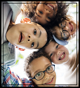 5 students smiling