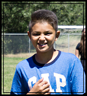 boy smiling at camera